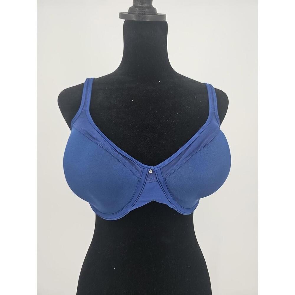 Bali One Smooth Bra 36D Blue T-Shirt Underwireโ Bra 3439